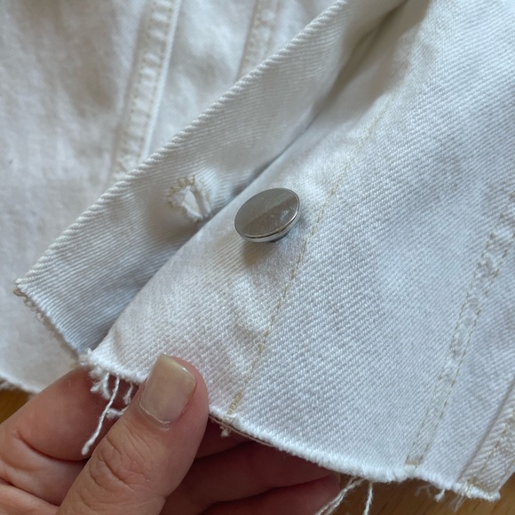 Zara Authentic Denim by TRF White Jacket - Picture 5 of 5